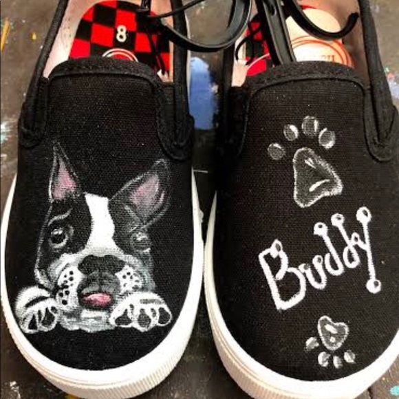 Hand painted shoes - Picture 6 of 16